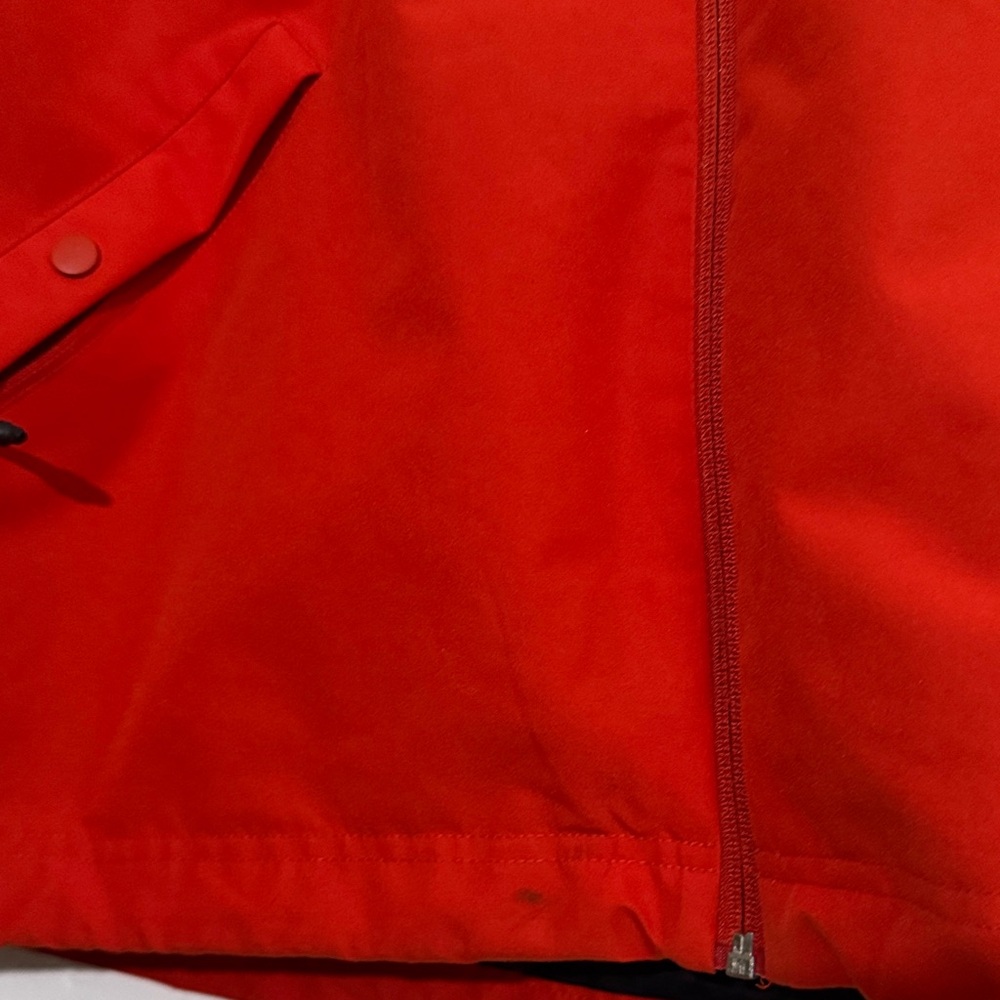 Adidas Red and Gray Hooded Jacket - Picture 3 of 7